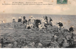 LE VERDON - Pointe De Graves - Touristes Pêchant Les Huîtres Au Bout De L'Eperon - Très Bon état - Other & Unclassified