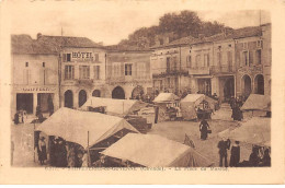 SAUVETERRE DE GUYENNE - La Place Du Marché - état - Andere & Zonder Classificatie