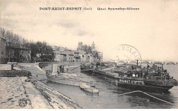 PONT SAINT ESPRIT - Quai Bonnefoy Sibour - Très Bon état - Pont-Saint-Esprit