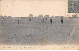 DENNEVILLE - La Plage Et Les Chalets, Vus De La Mer - état - Andere & Zonder Classificatie