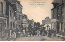 SAINT POIS - Le Milieu Du Bourg - Marché - état - Other & Unclassified