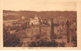 CAZALS - Vue Du Quartier De L'Eglise - Très Bon état - Cazals