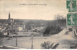 NERAC - Le Pont Neuf Et Le Petit Nérac - état - Nerac