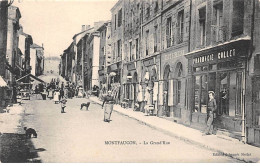 MONTFAUCON - La Grand Rue - Très Bon état - Sonstige & Ohne Zuordnung