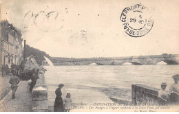 BLOIS - Inondations De La Loire 1907 - Des Pompes à Vapeur - Très Bon état - Autres & Non Classés