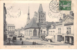 LAIGLE - Place Saint Martin Et L'Eglise - état - L'Aigle