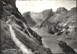 11638971 Seealpsee Schrennenweg Saentis Messmer Altenalp Seealpsee - Altri & Non Classificati