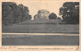 Château De MONTGOUBERT Par LE MESLE SUR SARTHE - état - Sonstige & Ohne Zuordnung