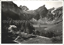 11638968 Seealpsee Berggasthaus Mit Altmann Saentis Seealpsee - Altri & Non Classificati