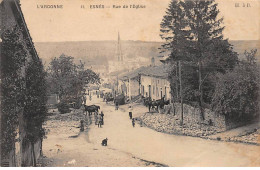 ESNES - Rue De L'Eglise - état - Autres & Non Classés