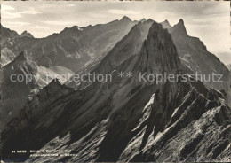 11638967 Gonten Blick Vom Schaefer Auf Altenalptuerem Und Saentis Berghotel Gont - Altri & Non Classificati