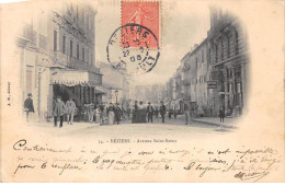 BEZIERS - Avenue Saint Saëns - état - Beziers