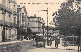 MONTPELLIER - Rue Maguelonne - Temple Et Gare PLM - Très Bon état - Montpellier