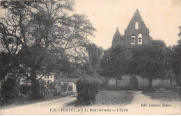 FONTET Près La Réole - L'Eglise - Très Bon état - Autres & Non Classés