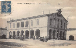 SAINT LOUBES - La Mairie Et Les Halles - Très Bon état - Sonstige & Ohne Zuordnung