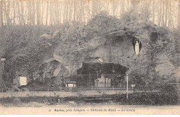 AUROS Près Langon - Château Du Rivet - La Grotte - Très Bon état - Autres & Non Classés