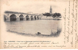 LIBOURNE - Pont Sur La Dordogne Construit Sous Napoléon 1er - Très Bon état - Libourne