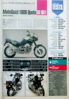 Article Papier MOTO GUZZI 1000 QUOTA Juin 1993 MRFL - Unclassified