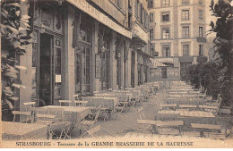 STRASBOURG - Terrasse De La Grande Brasserie De La Mauresse - Très Bon état - Strasbourg