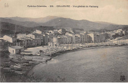 COLLIOURE - Vue Générale Du Faubourg - Très Bon état - Collioure