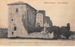 SAINT PEE SUR NIVELLE - Ruines Du Château Du Marquis De Caupenne - Très Bon état - Autres & Non Classés