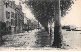 ORLEANS - Les Inondations De La Loire - 1907 - Le Quai Du Chatelet - Très Bon état - Orleans