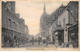 CHATEAUNEUF SUR LOIRE - La Grande Rue - état - Other & Unclassified