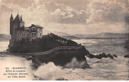 BIARRITZ - Effet De Nuages Au Château Basque - Très Bon état - Biarritz