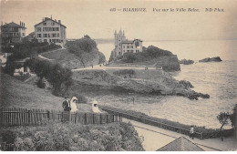 BIARRITZ - Vue Sur La Villa Belza - Très Bon état - Biarritz