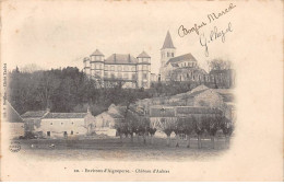 Environs D'AIGUEPERSE - Château D'AUBIAT - état - Autres & Non Classés