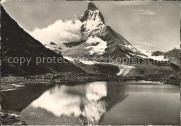 11638943 Zermatt VS Matterhorn Und Riffelsee  - Autres & Non Classés