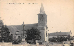 SAINT PARDOUX - Eglise Et Calvaire - Très Bon état - Other & Unclassified
