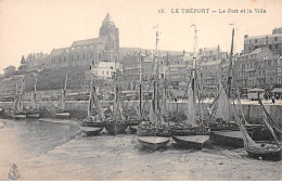 LE TREPORT - Le Port Et La Ville - Très Bon état - Le Treport