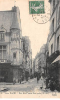 PARIS - Vieux Paris - Rue Des Francs Bourgeois - Très Bon état - Arrondissement: 03