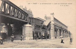 PARIS - Le Métropolitain - Gare Du Boulevard Barbès - Très Bon état - Pariser Métro, Bahnhöfe