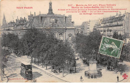 PARIS - Mairie Du XIe Arrt - Place Voltaire - Statue De Ledru Rollin - état - Paris (11)