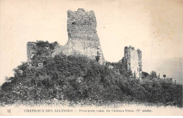 Châteaux Des Allinges - Principale Ruine Du Château Vieux - Très Bon état - Otros & Sin Clasificación
