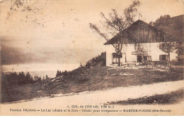 COL DE COU - Pension Dépierre - Le Lac Léman Et Le Jura - HABERE POCHE - état - Altri & Non Classificati