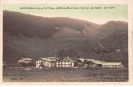 ROSELEND - Le Village - L'Hôtel Du Mont Blanc - Les Chalets - Très Bon état - Andere & Zonder Classificatie