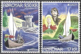 Faroe Faroer Faeroe Féroé Färöer 2017 Europa Cept Castles Mi.no. 892-93 MNH Neuf ** Postfrisch - 2017
