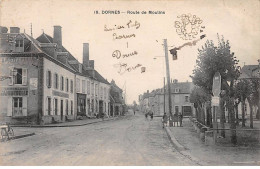 DORNES - Route De Moulins - état - Andere & Zonder Classificatie