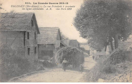 La Grande Guerre 1914 - La Rue Principale à Proximité Des Lignes Allemandes - Très Bon état - Other & Unclassified
