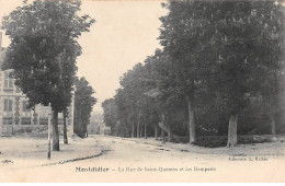 MONTDIDIER - La Rue De Saint Quentin Et Les Remparts - Très Bon état - Montdidier