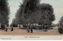 ROYE - Avenue De La Gare - Très Bon état - Roye