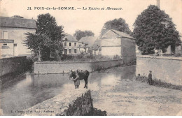 POIX DE LA SOMME - La Rivière Et Abreuvoir - Très Bon état - Poix-de-Picardie