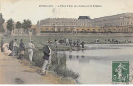 VERSAILLES - La Pièce D'eau Des Suisses Et Le Château - Très Bon état - Versailles (Castillo)