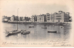 SAINT JEAN DE LUZ - Le Bassin Et La Maison De L'Infante - Très Bon état - Saint Jean De Luz