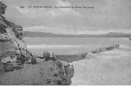 SAINT JEAN DE LUZ - Les Rochers à La Pointe Sainte Barbe - Très Bon état - Saint Jean De Luz