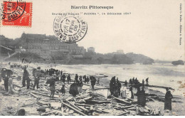 BIARRITZ - Epaves Du Voilier " Padosa ", 14 Décembre 1907 - Très Bon état - Biarritz