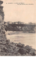 BIARRITZ - La Côte Des Basques - Vue Des Rochers De La Villa Belza - Très Bon état - Biarritz